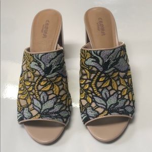 crown vintage dizzy mule